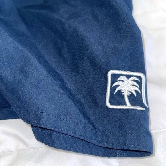 Sun Project Mens Swim Shorts M Navy Blue Polyester Beachwear - Picture 5 of 8